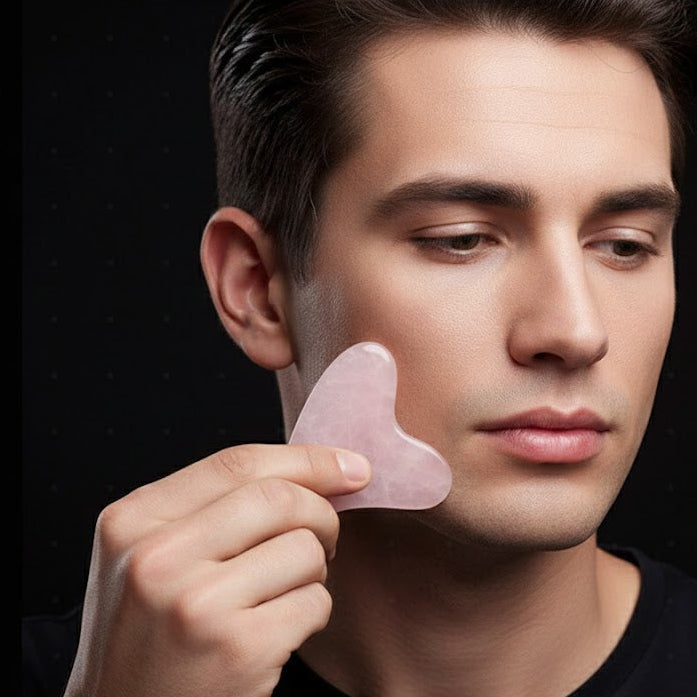 Resin Facial Roller & Gua Sha Tool